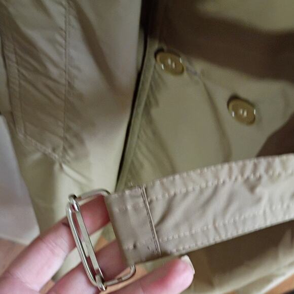 VINTAGE TOTES Trench Rain Coat Mens XL British Crown Colony Hong Kong Utility - Picture 9 of 11